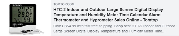 45% OFF for HTC-2 Indoor and Outdoor Large Screen Digital Display Temperature and Humidity Meter 45% OFF for HTC-2 Indoor and Outdoor Large Screen Digital Display Temperature and Humidity Meter