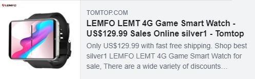 53% OFF for LEMFO LEMT 4G Game Smart Watch 53% OFF for LEMFO LEMT 4G Game Smart Watch